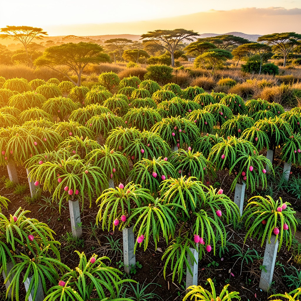 Healthy Fields SA Dragon Fruit Farm in Krugersdorp